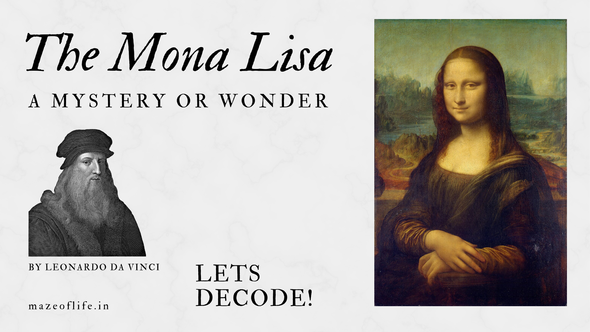 The Mona Lisa