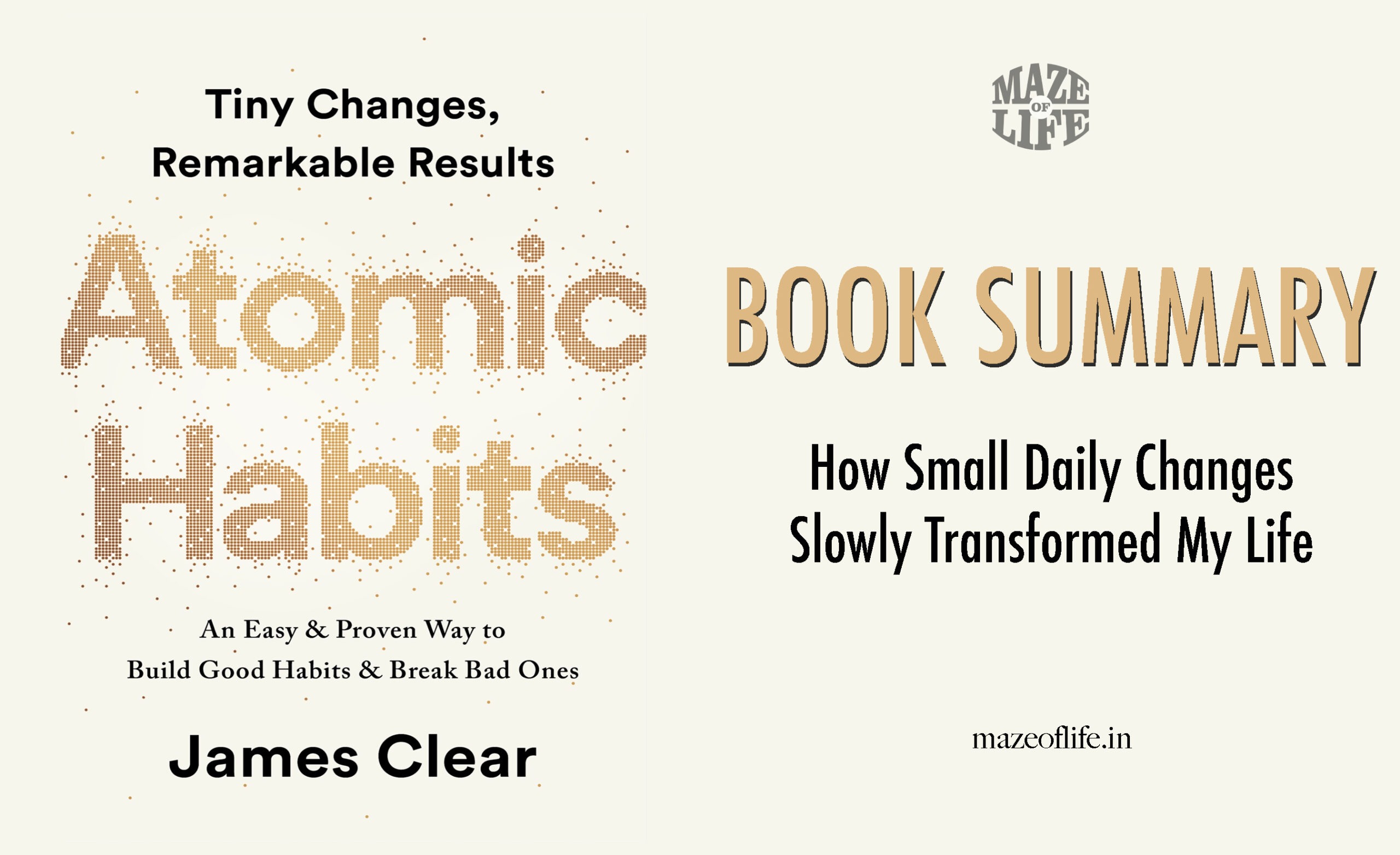 Atomic Habits - Book Summary